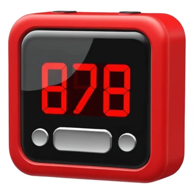 timer stop clock sticker