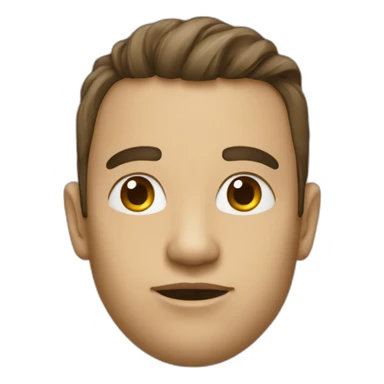 Visage dégoût sticker