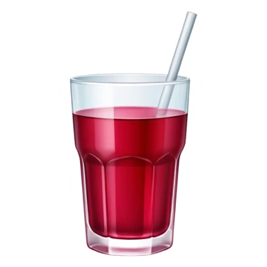 Cranberry juice sticker