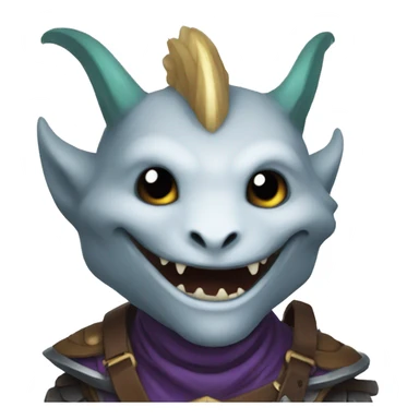 happy dungeons and dragons creature sticker