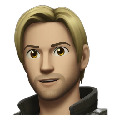 leon s kennedy sticker