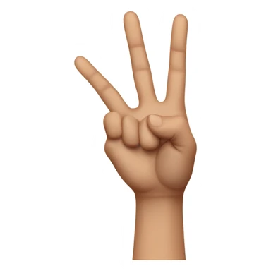 pointing, front of hand,  sticker