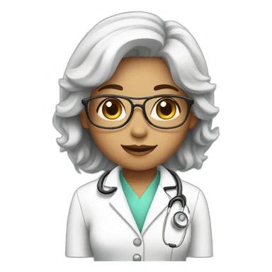 doctor girl sticker