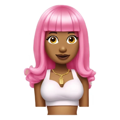 Nicki Minaj, Pink Wig sticker