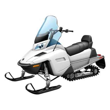 a snowmobile sticker