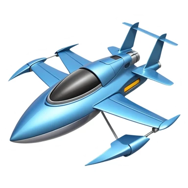 Propeller Craft – Small flying craft with spinning blades sticker