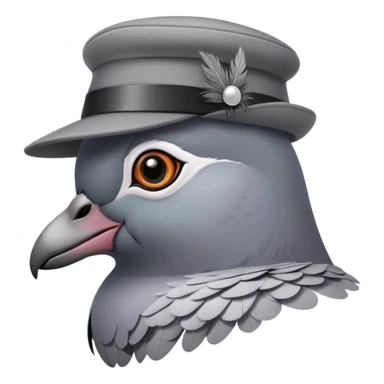 Pidgeon spy sticker