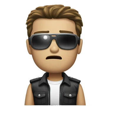 The terminator saying no problemo sticker