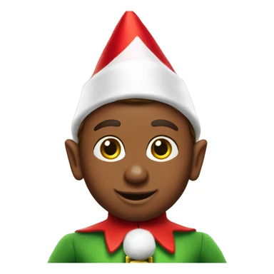 Elf on the shelf sticker
