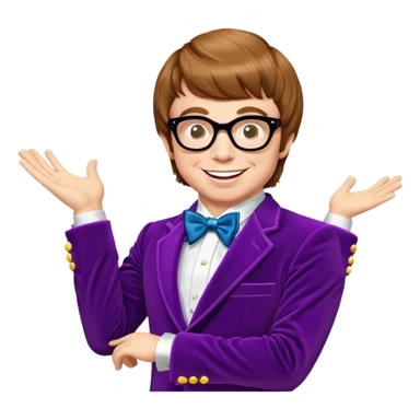 Austin power sticker