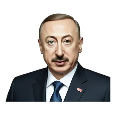 President Ilham Aliyev sticker