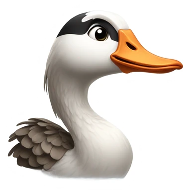 Silly goose sticker