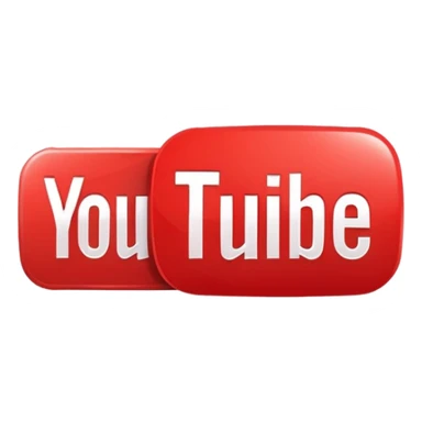 red YouTube subscribe button with the text 'Suscribirse' and YouTube logo sticker