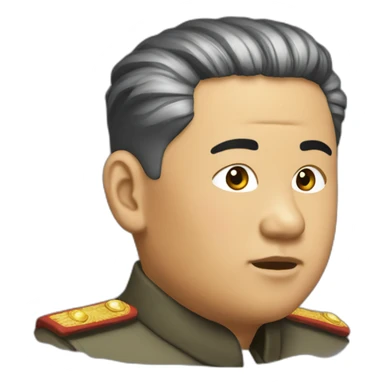 kim jong quatro sticker