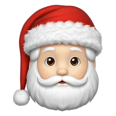 Santa claus hat sticker