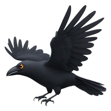 Flying Crow android sticker