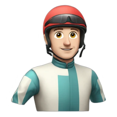 jockey Paul Townend sticker