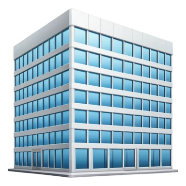 office building with windows sticker