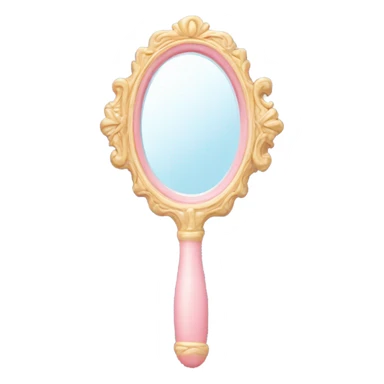 cute little mirror sticker