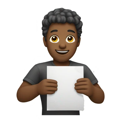 Holding The Letter L sticker