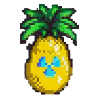 nuclear banana sticker