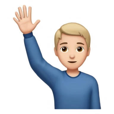 persona abriendo peurta sticker