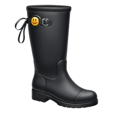 Сапоги с бантиком sticker