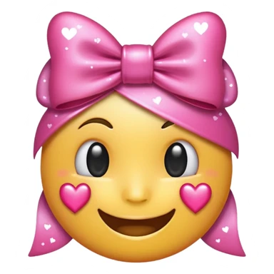 cute girly pink emojis sticker