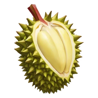 red durian sticker