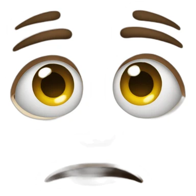 crying emoji but with dizzy eyes sticker