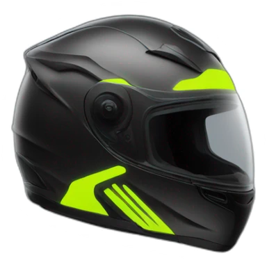 neon motorcyle helmet sticker