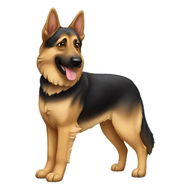 Berger allemand sticker