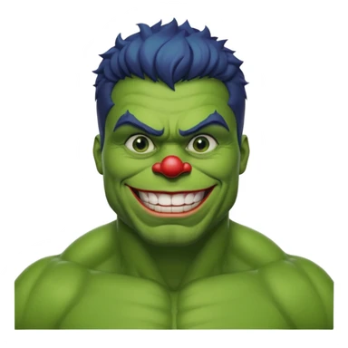 hulk palhaço sticker