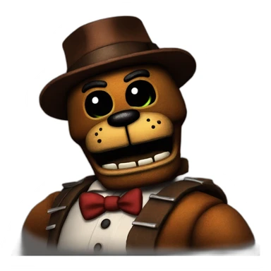 Freddy (from five nights at Freddy’s) sticker