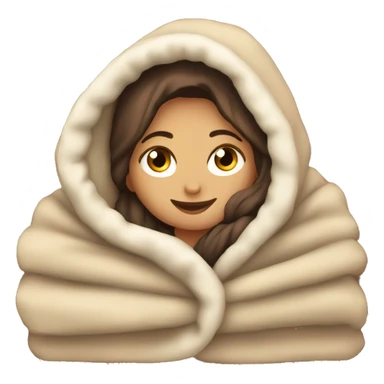 Cozy blanket sticker