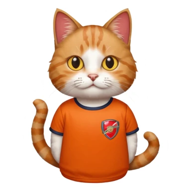 gato ocn polera del arsenal sticker