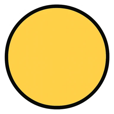 simple circle sticker