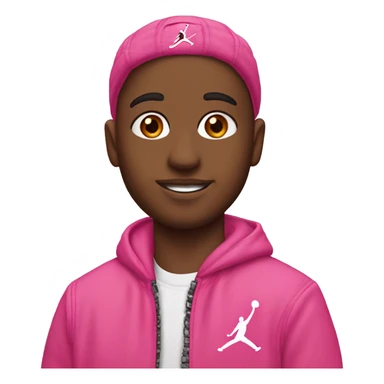 Pink Jordan’s sticker