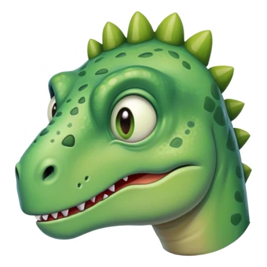 sad dinosaur eyes sticker