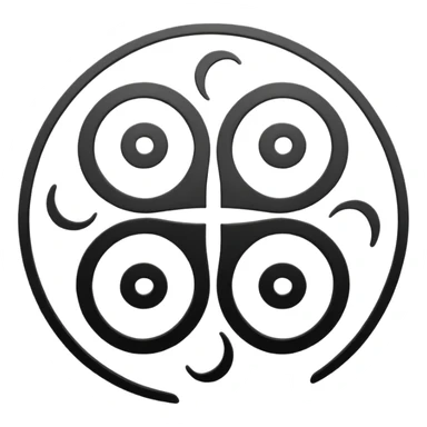 Triskelion faça um emoji desse símbolo   🌀   
🌀🌀 sticker