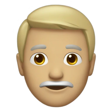 Homme mort avec du sang sticker