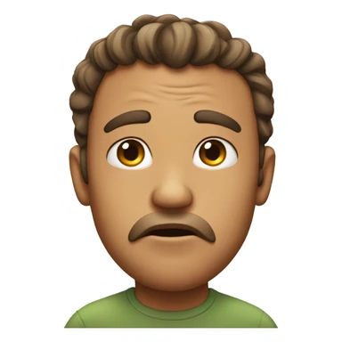 Spoiled face sticker