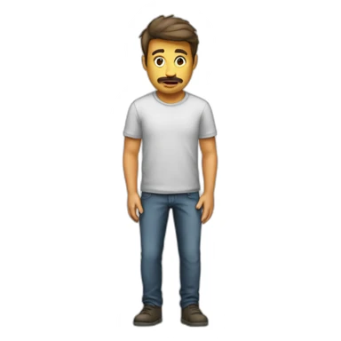 Man urinat1ng sticker