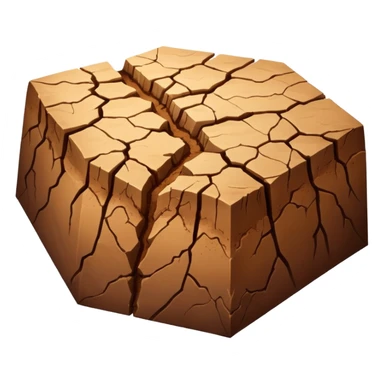earthquake crack sticker