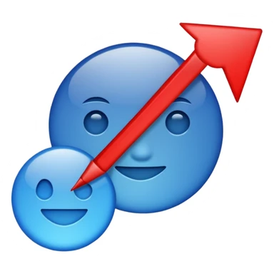 diagram 98% blue 2% red sticker