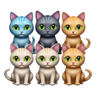 ufo cats  sticker