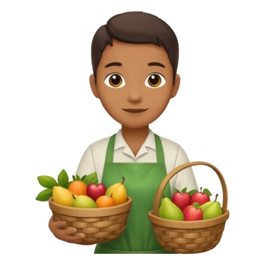 greengrocer's animal sticker