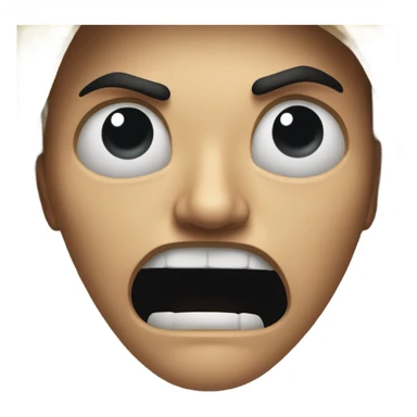 Anger anguish  sticker