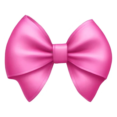 pink bow sticker