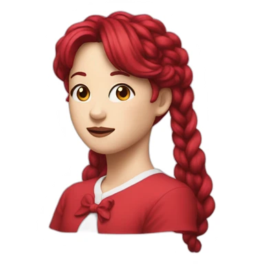 wendy red velvet sticker